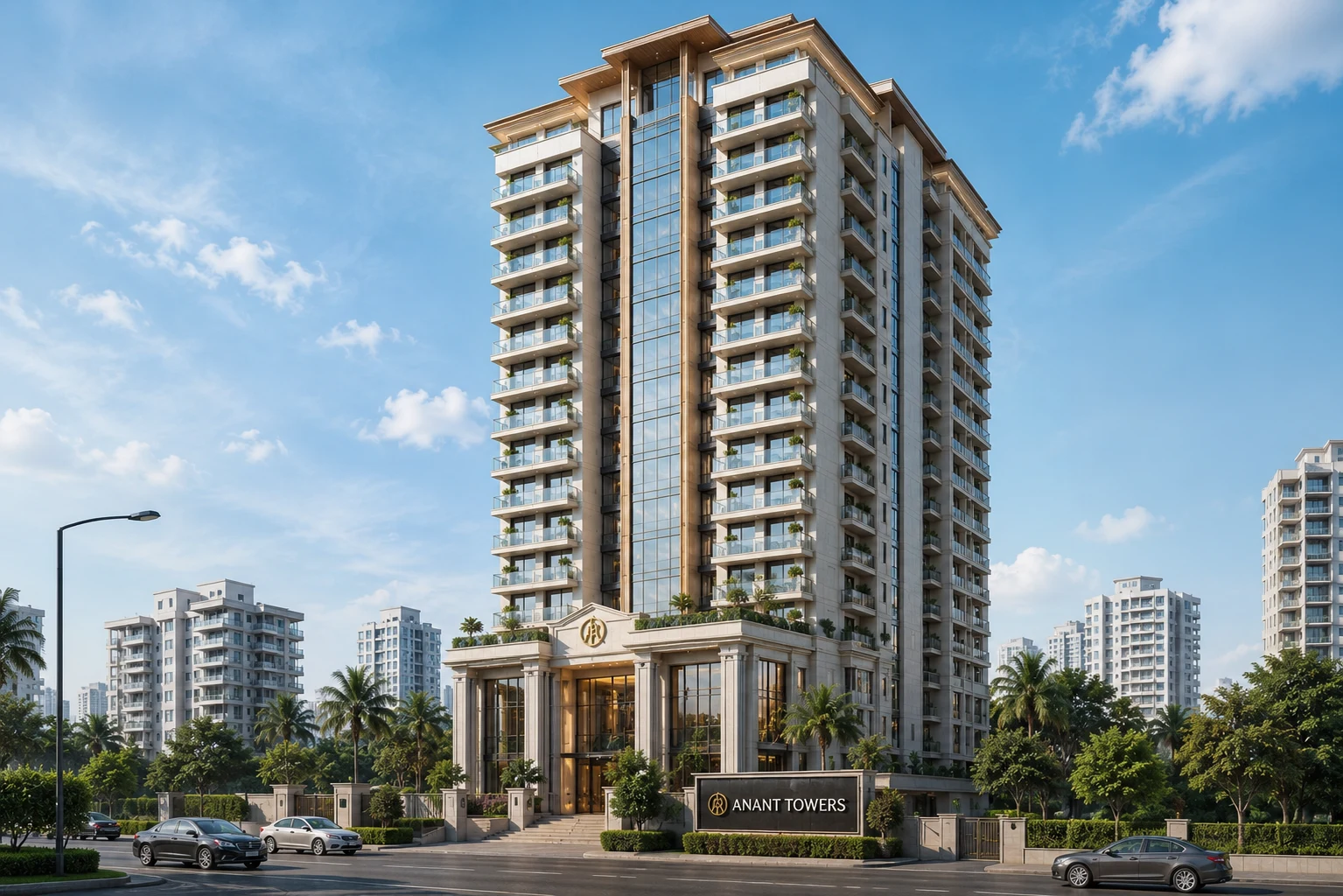 Anant Towers Exterior